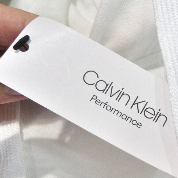 CALVIN KLEIN CROPPED WHITE HOODIE SIZE MEDIUM - Picture 5 of 8